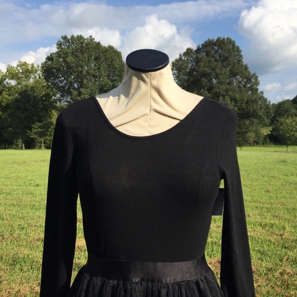 New MODCLOTH Black Tulle Dress + NWT Tulle Cape. GOTH HALLOWEEN DRESS & CAPE - Picture 8 of 16